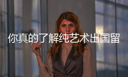 你真的了解纯艺术出国留学吗？